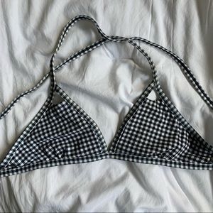 Jolyn “Finn” Gingham Bikini Top